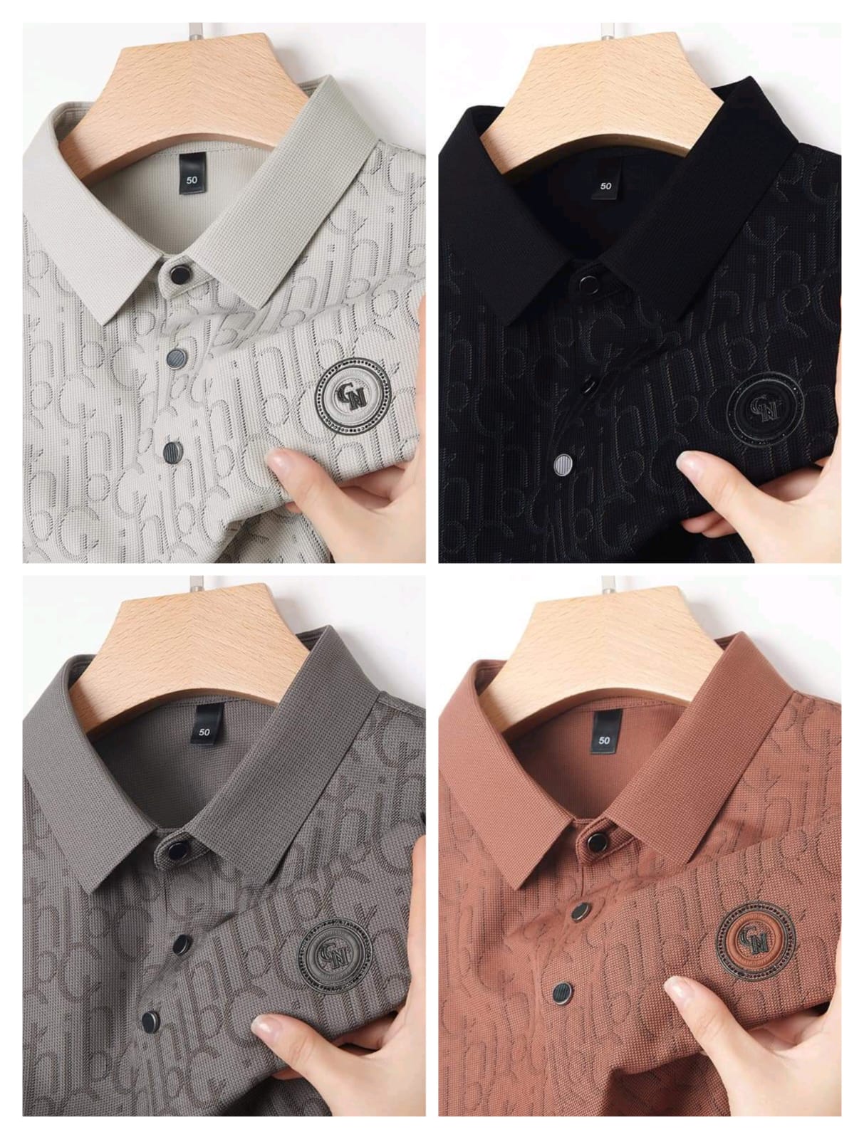 Men's Polo Short Sleeve Regular Fit (Pack of 4)